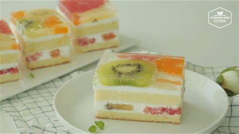 Fruit Jelly Cake Recipe