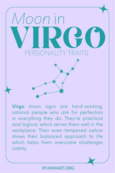 Virgo Moon Sign Personality Traits | Ryan Hart