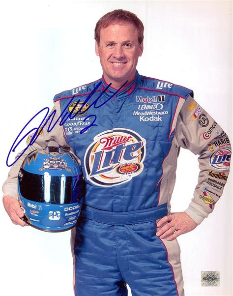 Rusty Wallace Signed Nascar 8x10 Photo (SI COA) | Pristine Auction