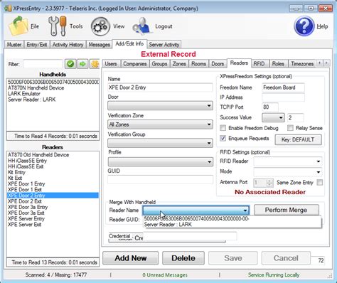 Documentation - XPressEntry with Lenel Onguard | Telaeris, Inc.