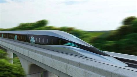 China reveals 620km/hr high-temp electric maglev train