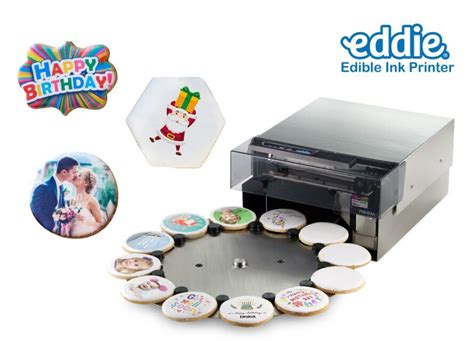 An edible ink printer gives a special touch to your cookies