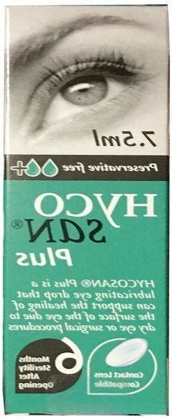 Hycosan Plus Preservative Free Eye Drops 7.5ml