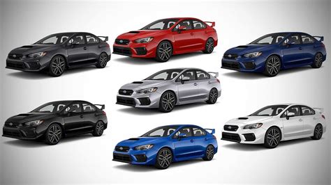 2021 Subaru WRX STi - All Colour Options - Images | AUTOBICS - YouTube