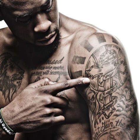 http://tattoomagz.com/30-tattoos-of-nba-players/awesome-deandre-jordans-left-arm-tattoo/ | Los ...