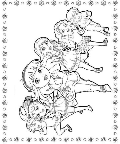 Kids-n-fun.com | Coloring page Dora and Friends dora and friends 1