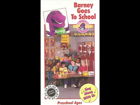 Thejagielskifamily: Goes To School Barney