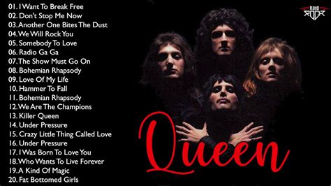 Queen Greatest Hits Album - Top Songs Of Queen - Best Queen Songs Of All Time - YouTube