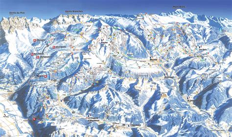 Absolutely Snow Skiing Holidays - Morzine - Piste Map