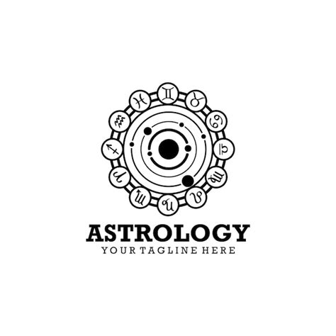 Astrology logo | Premium Vector