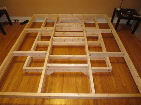 Diy Queen Size Floating Bed Frame Plans - Diy Rose