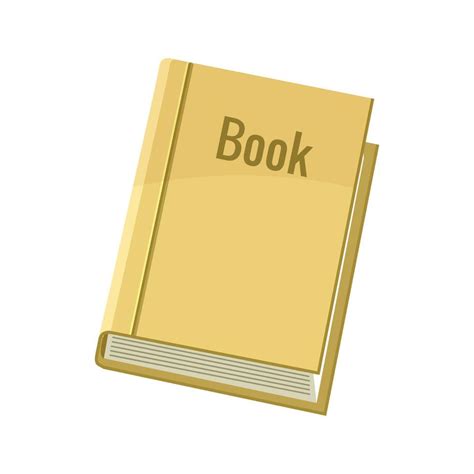 Book icon, cartoon style 14613027 Vector Art at Vecteezy