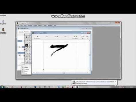 Easy Font Tutorial Use Fontographer (In Bahasa) - YouTube