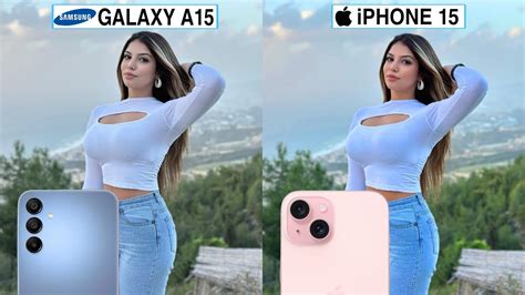 Samsung Galaxy A15 5G Vs iPhone 15 Camera Test Comparison - YouTube