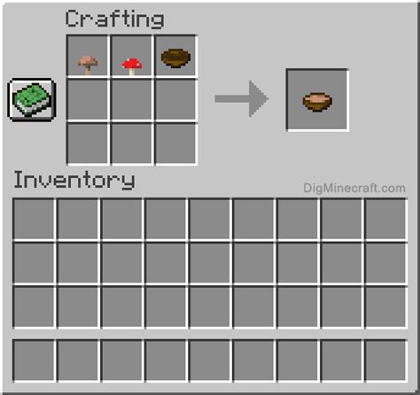 How to make Mushroom Stew in Minecraft