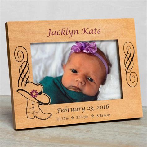 Personalized Baby Picture Frame Baby Girl Picture Frame New - Etsy