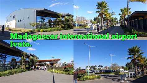 Madagascar international airport Ivato. - YouTube