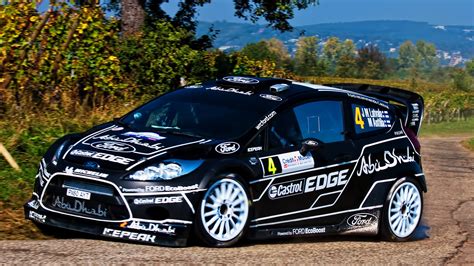 Download Black Mercedes-benz Sedan, Ford Fiesta Rs, Wrc, Race - Race ...