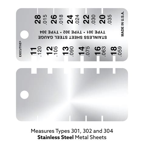 6500S - Metal Thickness Gauge Stainless Steel - Executive Line