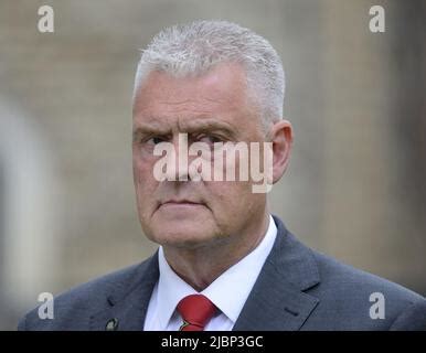 Lee Anderson MP (Con: Ashfield) in Westminster, being interviewed the ...