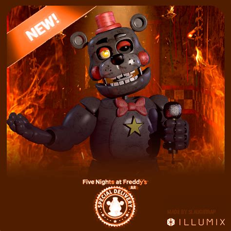 C4D|FNAF: Lefty in FNAF AR Concept by Slaughtrap on DeviantArt