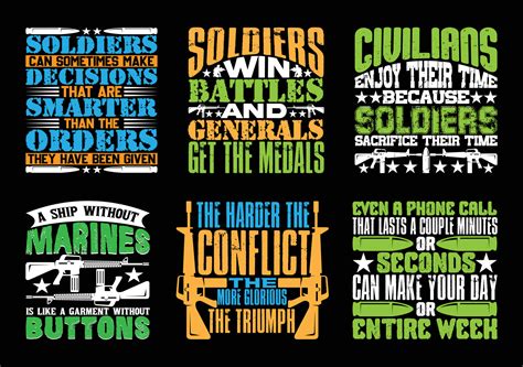 US Army T shirt Design Bundle, Quotes about US Army, Veteran T shirt, US Military typography T ...