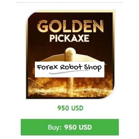 Golden Pickaxe - Forex Robot Shop