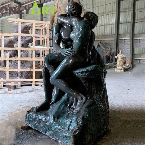 Auguste Rodin The Kiss Custom Bronze Sculpture - salestatue