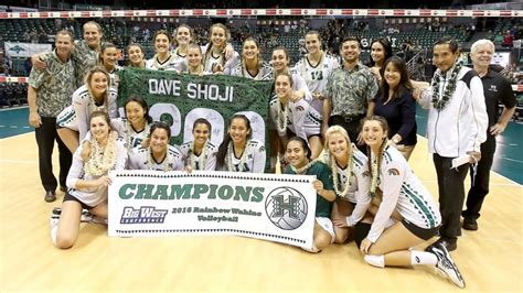 Rainbow Wahine Volleyball 2016 - #14 Hawaii Vs Cal Poly in 2023 ...