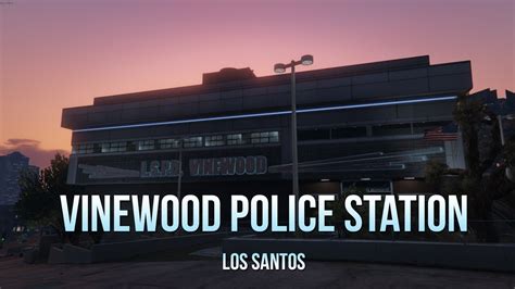 Vinewood Police Station Interior [YMAP/Map Builder] 1.1 – GTA 5 mod