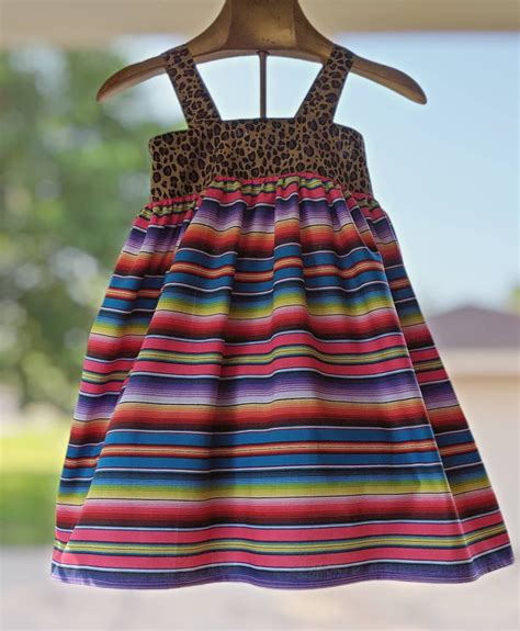 Serape Fiesta Multi Dress Serape Party Dress Serape - Etsy