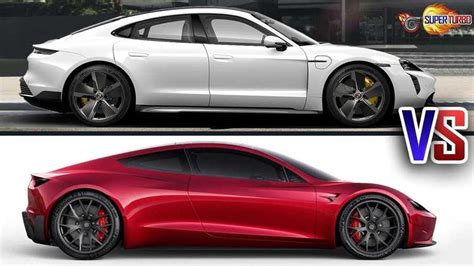 Tesla Roadster Vs Porsche Taycan: Which Electric Car Wins This Battle?