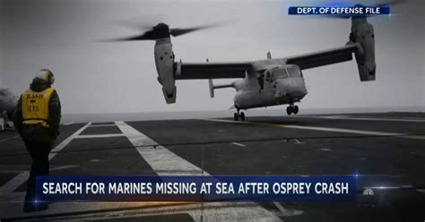 U.S. Marine Osprey Crashes off Australian Coast