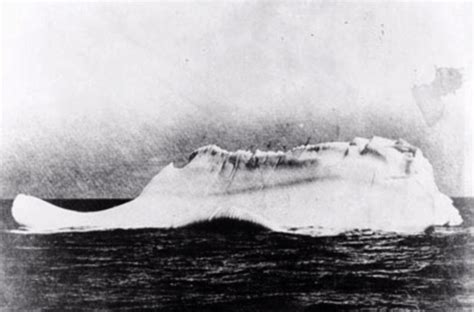 The iceberg that sunk the Titanic, 1912