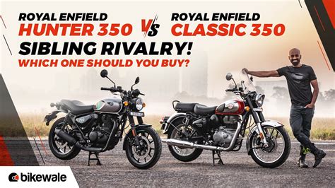 Royal Enfield Hunter 350 vs Royal Enfield Classic 350 Review | Which ...