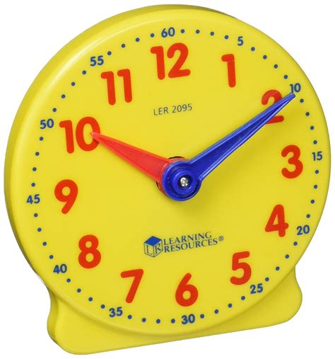 Learning Resources Big Time Learning 12-Hour Student Clock - WordUnited