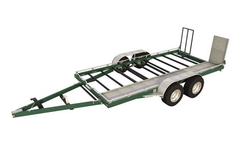 Car Hauler Trailer Plans DIY Homemade Open Auto Carrier Build Your Own ...