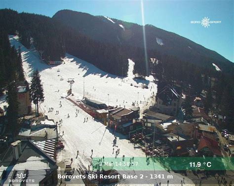 Borovets ski resort - Rila hotel webcam archive - 03.03.2021