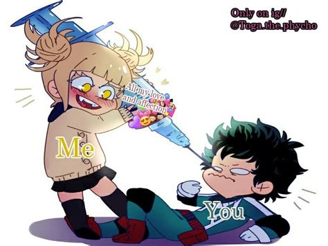 My Hero Academia Toga X Evil Deku