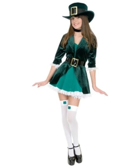 Kids Leprechaun Irish Costume - Girls Irish Costumes