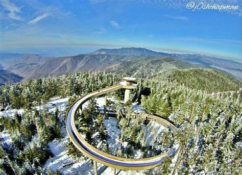 Clingmans Dome Winter | Clingmans dome, Vacation, Natural landmarks