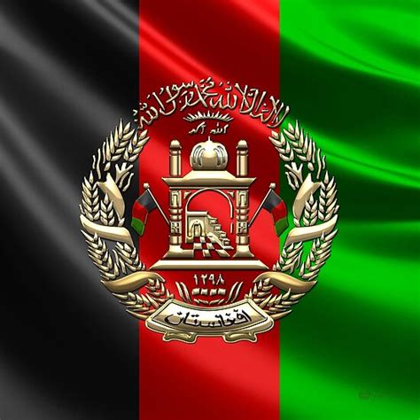 "Afghanistan National Emblem " Posters by Serge Averbukh | Redbubble