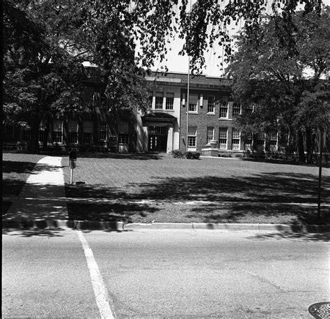 Jones Elementary School, Exterior, Front, June 1964 | Ann Arbor ...