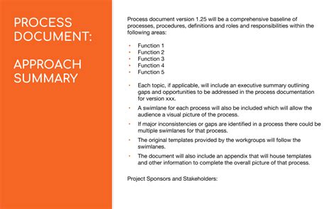 It Process Documentation Template