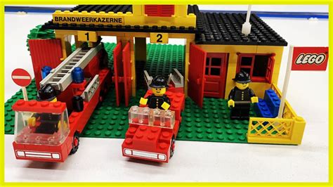 Vintage LEGO Fire Station Set 374 from 1978! - YouTube