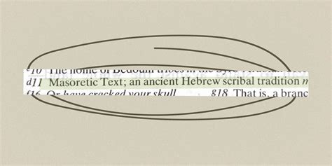 What is the Masoretic Text and how does it influence modern Bible translations?