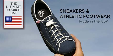 Made in USA Sneakers & Athletic Footwear: The Ultimate Source List • USA Love List