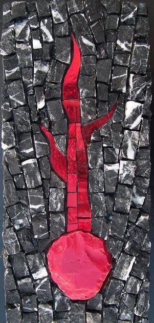 Margo Anton's Mosaic a Day: "Go Forth and Conquer" SOLD