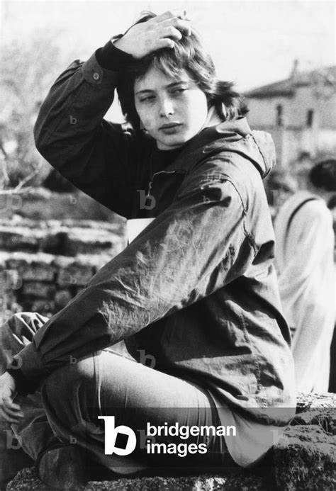 Image of Isabella Rossellini, daughter of actress Ingrid Bergman and ...