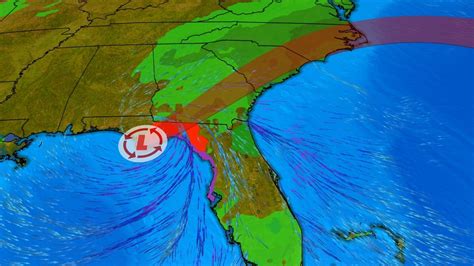 Post-Tropical Cyclone Nestor Makes Landfall near Apalachicola, Florida ...